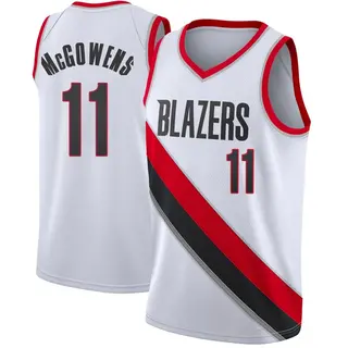 Portland Trail Blazers Men's Bryce McGowens White Swingman Jersey - Association Edition