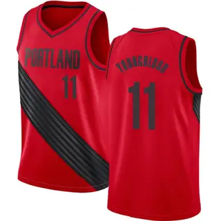 Portland Trail Blazers Men's Chris Youngblood Red Swingman Jersey - Statement Edition