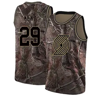 Portland Trail Blazers Men's Jayson Kent Camo Swingman Realtree Collection Jersey