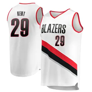 Portland Trail Blazers Men's Jayson Kent White Fast Break Jersey - Association Edition