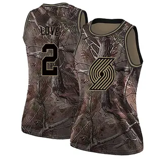 Portland Trail Blazers Women's Caleb Love Camo Swingman Realtree Collection Jersey