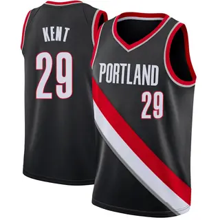 Portland Trail Blazers Youth Jayson Kent Black Swingman Jersey - Icon Edition